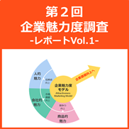 全国1万人を対象とした「第2回企業魅力度調査」レポートVol.1