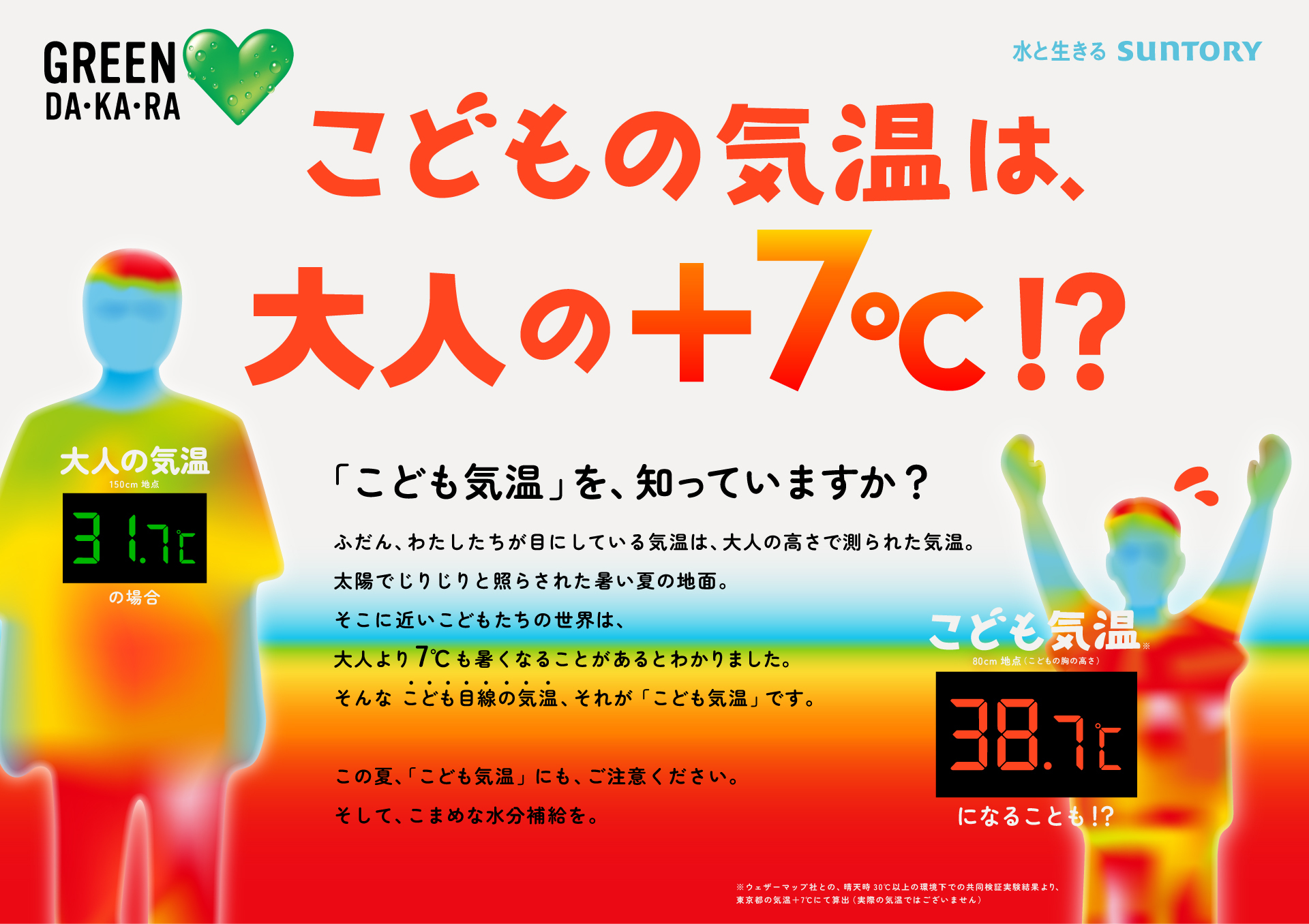 グリーン　ダ・カ・ラ　「こども気温」