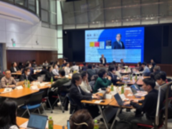 慶應義塾大学で開催された「企業価値に資する人的資本経営コンソーシアム」で講演
