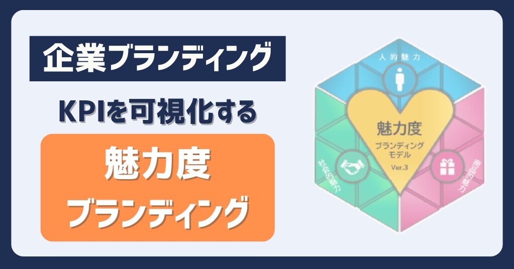 企業ブランディングのKPI設定・効果測定　スコアで可視化する「魅力度ブランディング」とは